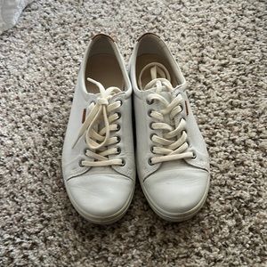 White Ecco sneakers